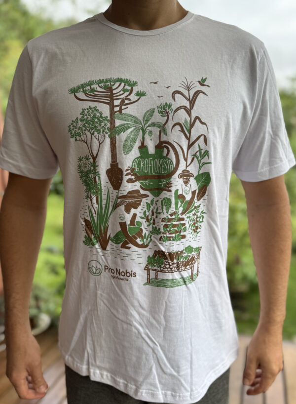 CAMISETA MASCULINA AGROFLORESTA